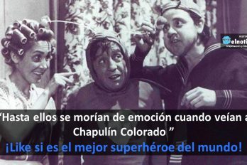 ¿Es el Chapulín Colorado el mejor superhéroe del mundo? ¡Like si lo amas!