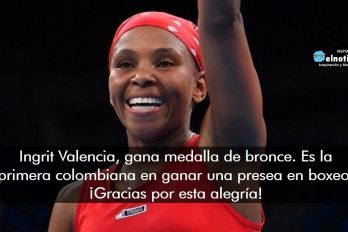 Ingrit Valencia le da a Colombia una nueva alegría: Gana medalla de bronce en boxeo