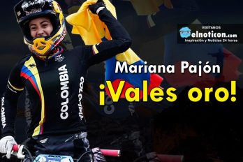Mariana Pajón ¡Vales Oro!