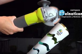 ¿Qué pasaría si intentas romper la antorcha olímpica con una sierra eléctrica?