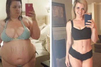 Ella decidió terminar con su obesidad y su novio se puso celoso de su nueva apariencia