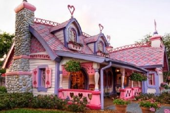 8 casas reales inspiradas en dibujos animados ¡Amé la de Heidy!