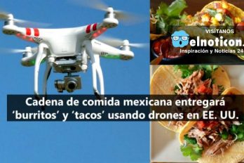 Ahora los domicilios de comidas rápidas se harán con drones en Estados Unidos