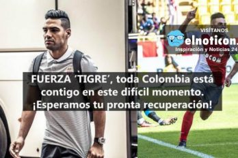 Falcao García continúa hospitalizado tras un golpe recibido en la cabeza ¡Toda Colombia te apoya!