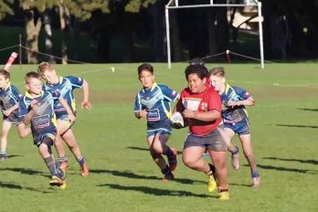 ¡Qué habilidad la de este niño para jugar rugby! A cautivado a las redes sociales