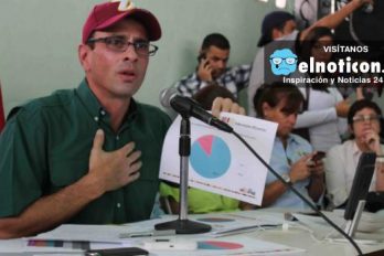 Henrique Capriles decreta emergencia alimentaria en el estado de Miranda