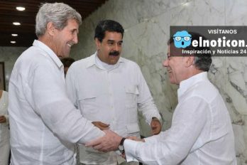 Nicolás Maduro y John Kerry se reunieron por primera vez