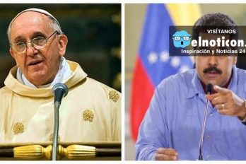 Papa Francisco apoya el diálogo entre Nicolás Maduro y la oposición venezolana