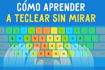 Un método sencillo para aprender a teclear sin mirar