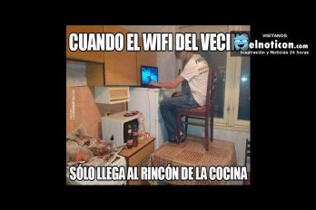 Cuando el wifi del vecino solo llega a la cocina