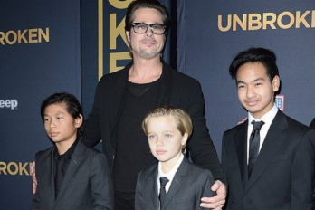Brad Pitt se reencuentra con sus hijos después de cinco semanas sin verlos