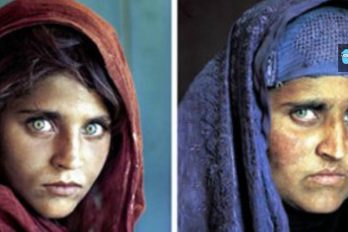 Detenida la famosa niña afgana de National Geographic