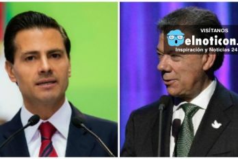 Presidente de México, Enrique Peña Nieto se reunirá con Santos en la Casa de Nariño