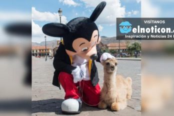 Mickey Mouse celebra su cumpleaños 88 visitando Cusco