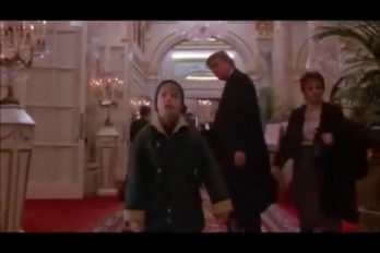 ¿Recuerdas el momento en el que Donald Trump apareció en ‘Mi pobre angelito 2’? Seguro ni lo habías notado