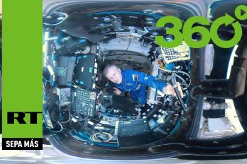 Otra maravilla en video 360°: La Tierra vista desde la Estación Espacial Internacional. ¡Qué bella es la joya azul del universo!