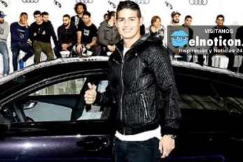 Mira cuál fue el primer carro de James Rodríguez y cuál tiene ahora