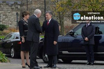 Presidente Santos está en Irlanda del Norte para conocer detalles del proceso de paz de este país