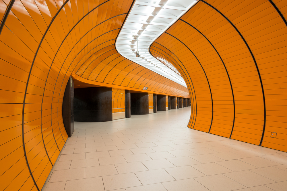 Estación de metro Marienplatz, en Múnich, Alemania