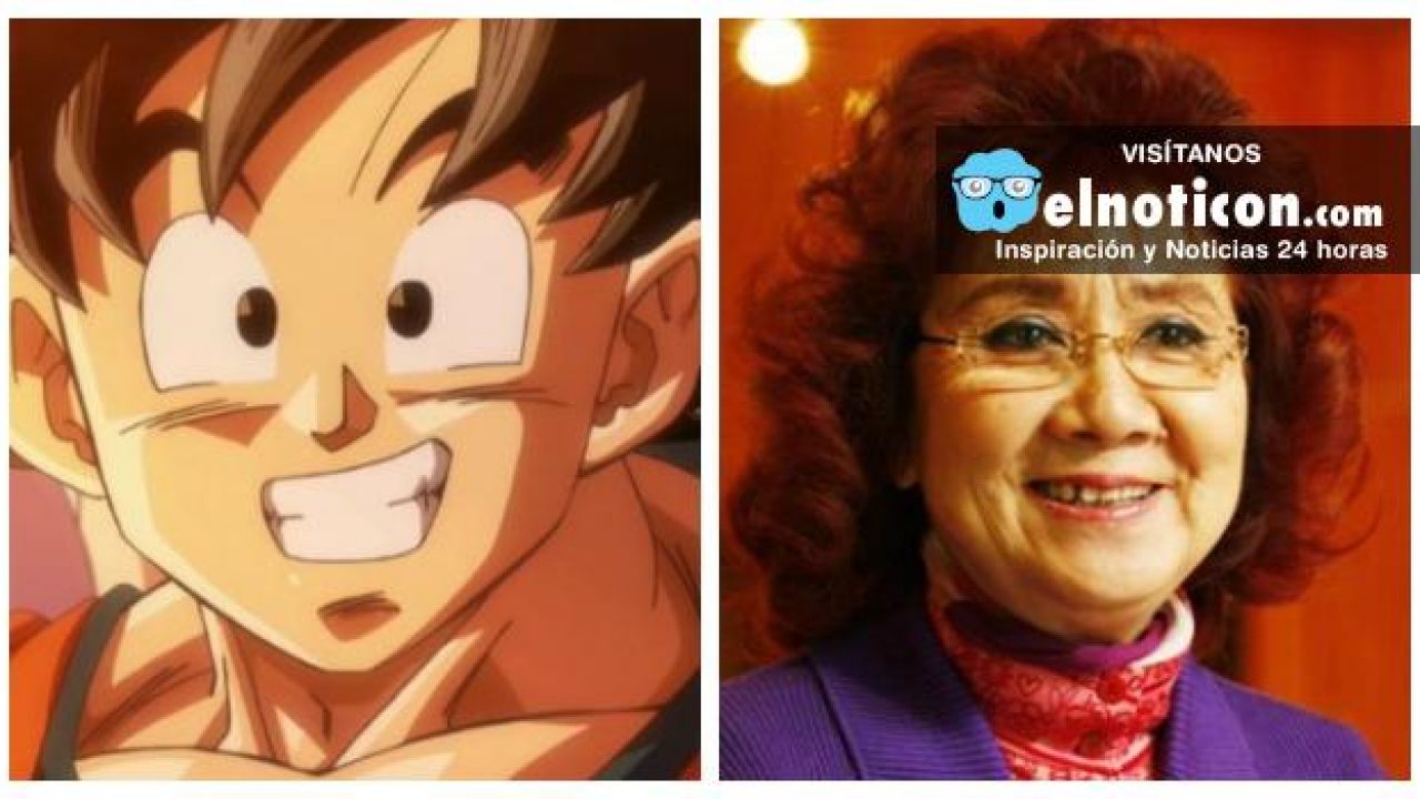 Esta mujer a sus 80 años sigue siendo la voz original de Goku, Gohan y  Goten 