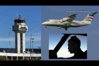 Este es el audio de la última comunicación entre la torre de control y el avión en el que viajaba Chapecoense