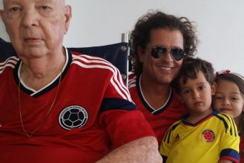 El lindo mensaje de Carlos Vives para su padre, ¡que bello amor!
