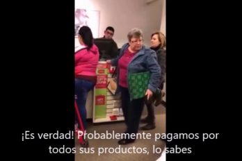 ¡Indignante! Esta mujer humilla a dos latinas mientras van de compras. ¡Esto no debería pasar!
