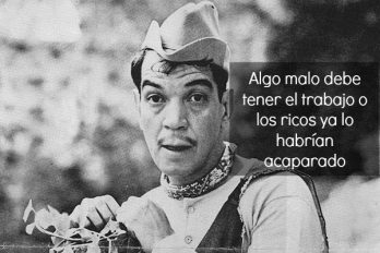 ¿Será cierto lo que dice Cantinflas?