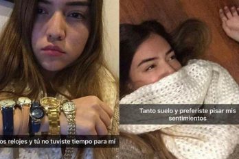 Esta divertida chica quiso compartir su tristeza en Snapchat luego de que su novio la dejara