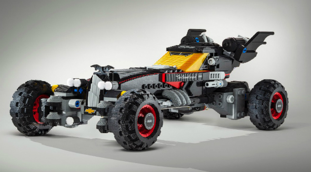 Así es el Batimóvil de LEGO en tamaño real
