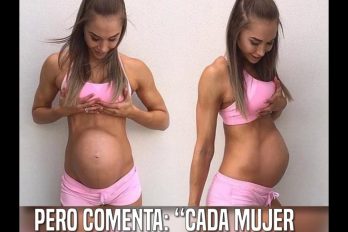 Chontel, la experta en fitness que siguió entrenando durante el embarazo. ¡Te impresionará cómo quedó después del parto!