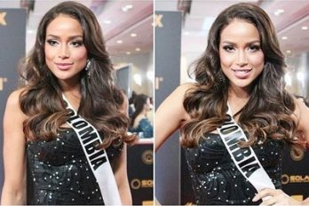 Andrea Tovar quedó de primera princesa en Miss Universo
