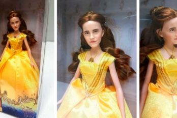 ¿A quién se parece la nueva muñeca de ‘La Bella y la Bestia’? ¿Emma o Justin?