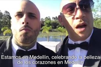“¡Este país es tan hermoso!”… Los elogios de Nicky Jam y Vin Diesel para Colombia y Medellín