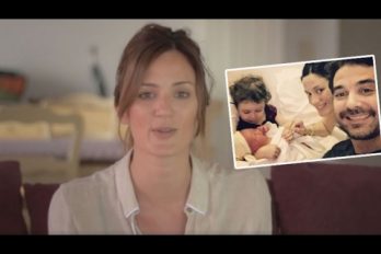 La modelo argentina Paula Chaves promueve el parto natural con esta campaña. ¡No a las cesáreas inecesarias!