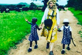 Madonna comparte por primera vez un bello video de sus gemelas adoptadas en África