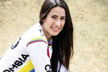 Critican a Mariana Pajón por “bicicleta de oro” y ella responde de forma divertida, ¡que linda es Mariana!