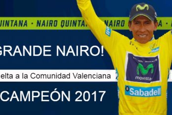 Nairo se consagra en España, es el nuevo campeón de la Vuelta a la Comunidad Valenciana