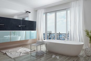 5 elementos que harán de tu baño un espacio para no salir nunca.