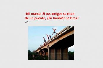 Si tus amigos se tiran de un puente…