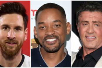 ¿Qué tienen en común Lionel Messi, Will Smith y Sylvester Stallone?