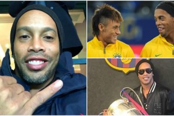 Ronaldinho cambia de profesión. ¡Nace una nueva estrella!