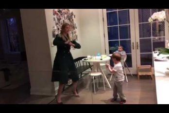 ¡Qué tiernos! Ivanka Trump enamora al mundo con este maternal video bailando con sus hijos