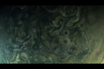 ¡Júpiter te atrapará! Este time-lapse creado con imágenes de la sonda Juno es impresionante