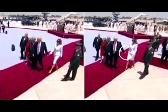 El desplante más viral de Melania a Donald Trump… ¡En pleno evento público en Israel!
