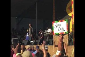 Este show te dejará literalmente sin palabras: Snoop Dogg en concierto con intérprete… ¡De lenguaje de señas!