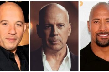 7 famosos actores antes y después de perder su divina cabellera