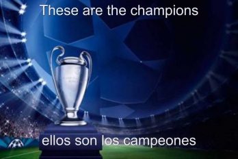 ¿Sabes qué dice el himno de la UEFA Champions League? Apréndete la letra y… ¡Disfruta de la final!