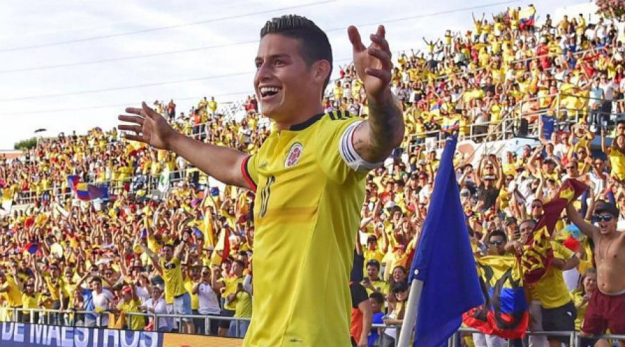 James mostró su sencillez y humildad al dedicarle el gol al chef de la Selección