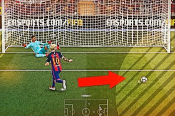¡Qué habilidad! Así recrean en el videojuego FIFA 17 el gol de Messi y Luis Suárez al estilo Cruyff